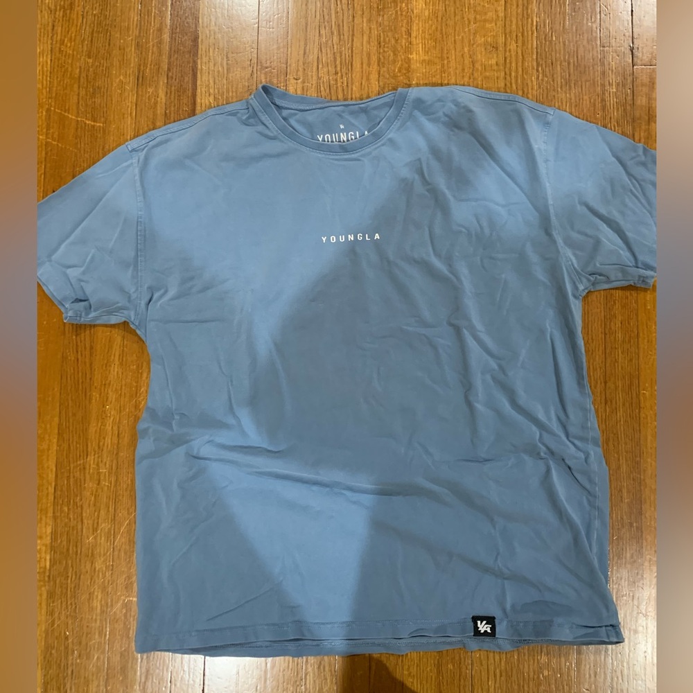 Youngla jacked essential tee - sky blue